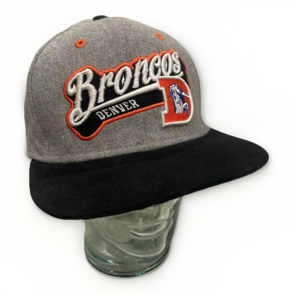 New Era 9fifty SnapBack Denver Broncos NFL Felt Wool‎ Cap Adjustable
